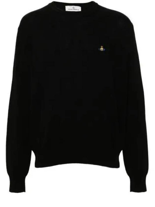 Alex Round Neck Knit Top Black - VIVIENNE WESTWOOD - BALAAN 2