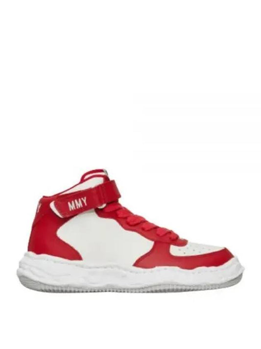 MAISON 23 A08FW705 RedWhite Wayne OG Sole High Top Sneakers No image - MIHARA YASUHIRO - BALAAN 2