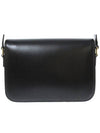 Classique Triomphe Shiny Calfskin Shoulder Bag Black - CELINE - BALAAN 4