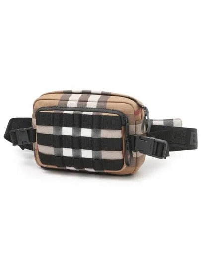 Paddy Check Belt Bag Brown - BURBERRY - BALAAN 2