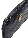 GG Marmont Matelasse Pouch Key Holder Black - GUCCI - BALAAN 9