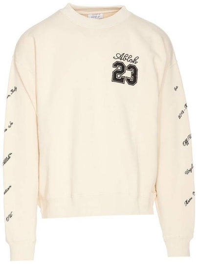 23 Logo Skate Sweatshirt Ivory - OFF WHITE - BALAAN 2