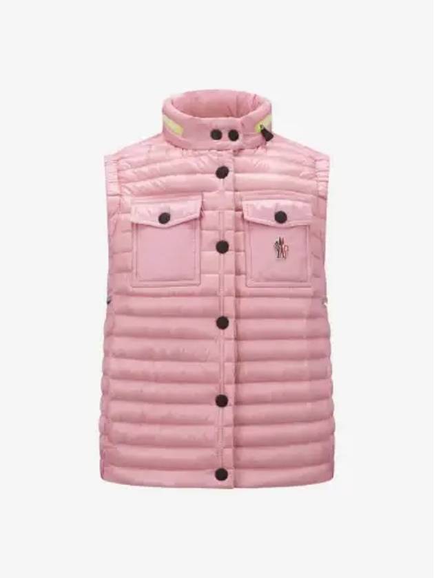 Gumiane Quilted Vest Pink - MONCLER - BALAAN 3