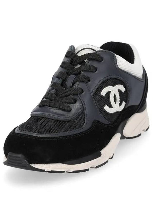 Sneakers Mash Tennis CC Logo Sneakers Shoes G39066 Y558281 K4291 - CHANEL - BALAAN 2