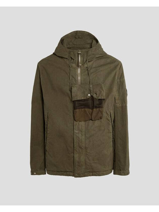 Batic Hooded Jacket Green - CP COMPANY - BALAAN 2