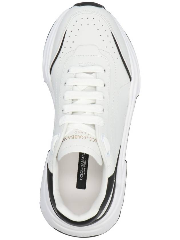 Black Tab Low Top Sneakers White - DOLCE&GABBANA - BALAAN 6