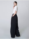 AU41PT11 Striped Wide Pants_Dark Navy - ATHPLATFORM - BALAAN 4