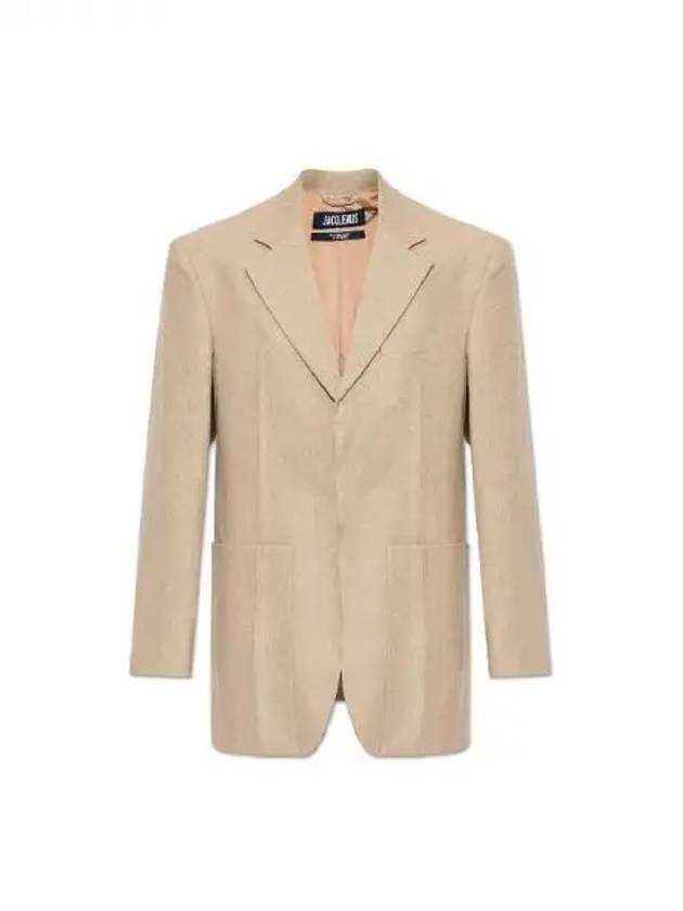 Jacquemus D HOMME square linen jacket 271470 - JACQUEMUS - BALAAN 1