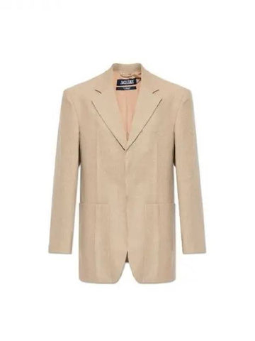 Jacquemus D HOMME square linen jacket 271470 - JACQUEMUS - BALAAN 1