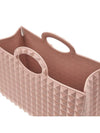 Le Troisieme Stud Pattern Rubber Tote Bag Pink - VALENTINO - BALAAN 10