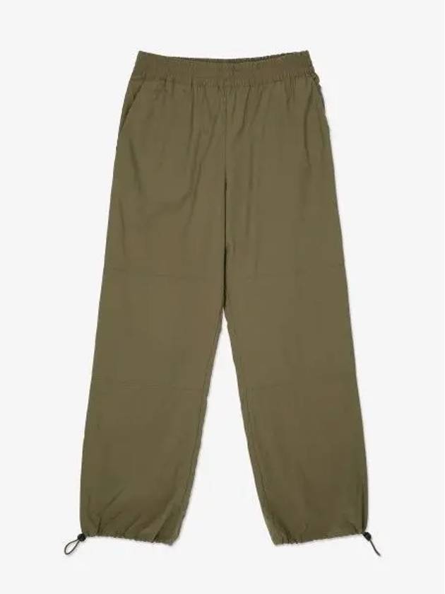 Loose fit banded waist pants Olive ZEPHYRSNM920OLIVE - STUDIO NICHOLSON - BALAAN 1