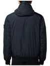 Men's Garment Dyed Crinkle Reps Recycled Nylon Primaloft TC Hooded Jacket Lead - STONE ISLAND - BALAAN 3