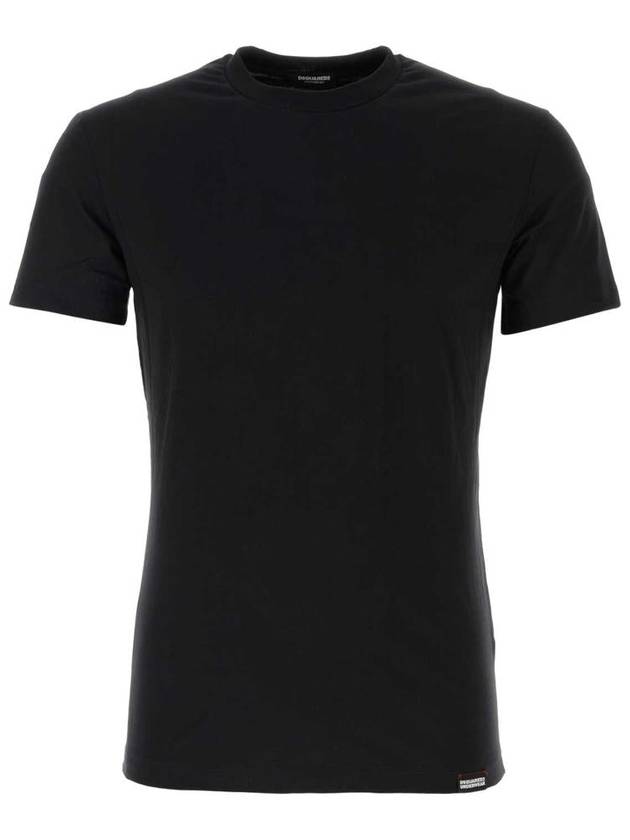 Short Sleeve T-Shirt D9X3C5120 001 Black - DSQUARED2 - BALAAN 2