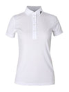 Women's Tour Tech Golf Polo White - J.LINDEBERG - BALAAN 2