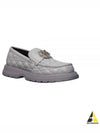 Buffalo Leather Loafers Grey - DIOR - BALAAN 2