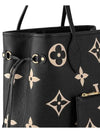 Neverfull MM Monogram Empreinte Tote Bag Black - LOUIS VUITTON - BALAAN 6