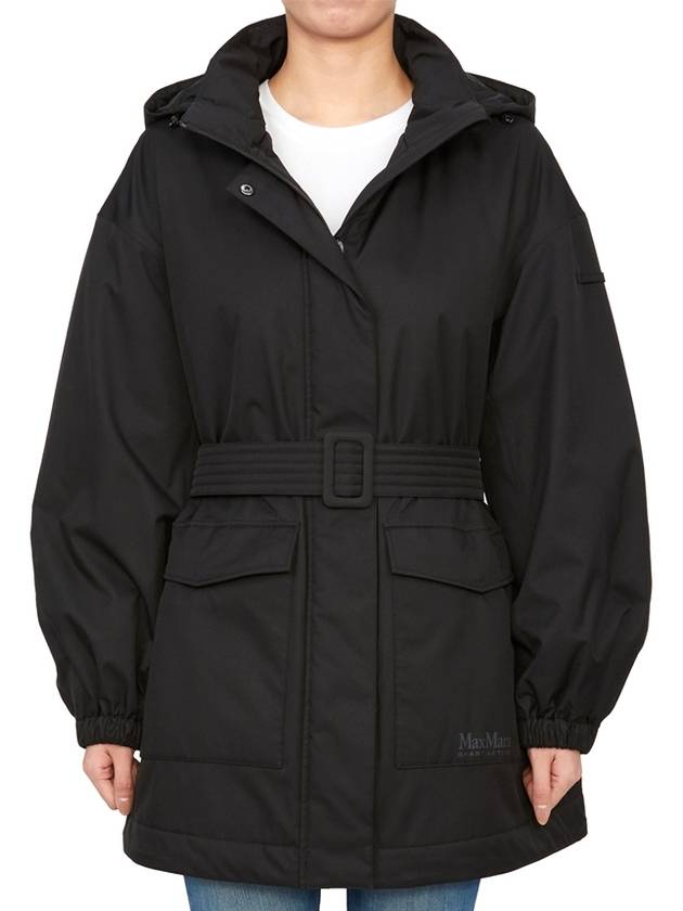 Circolo Hooded Padding Black - MAX MARA - BALAAN 6