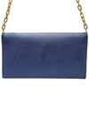 Women s 1M1440 Navy Saffiano Gold Chain Wallet and Mini Cross Bag - PRADA - BALAAN 3