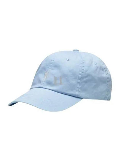 Embroidered Pony Logo Ball Cap Light Blue - POLO RALPH LAUREN - BALAAN 2