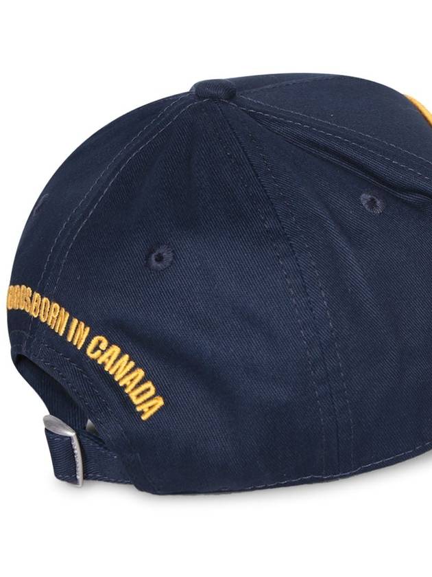 DSQUARED2 Blue Cotton Baseball Cap - DSQUARED2 - BALAAN 3