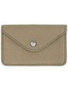 Envelope Goat Leather Card Holder Dusty Khaki - LEMAIRE - BALAAN 1