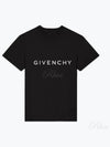 Archetype Logo Print Slim Fit Cotton Short Sleeve T-Shirt Black - GIVENCHY - BALAAN 2