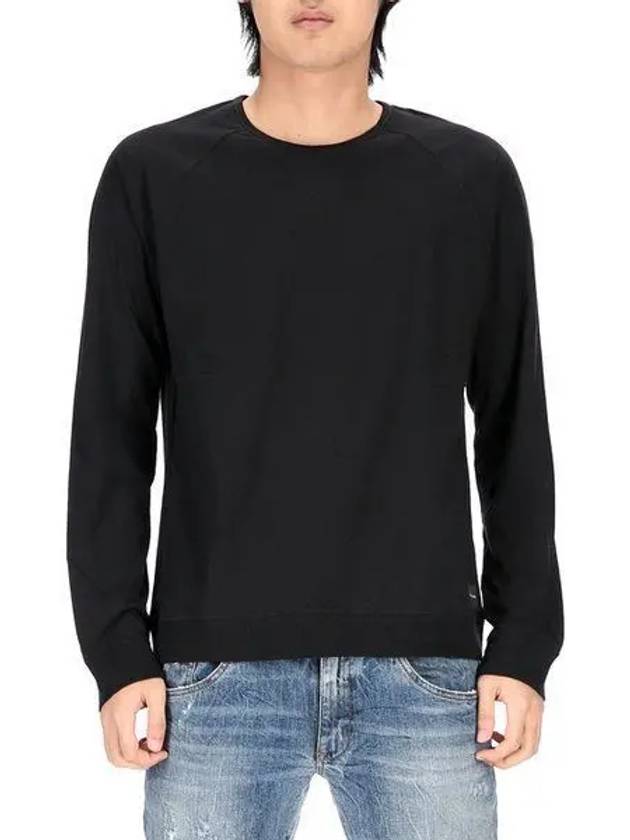 Men's Cotton Long Sleeve T-Shirt Black - PAUL SMITH - BALAAN 2