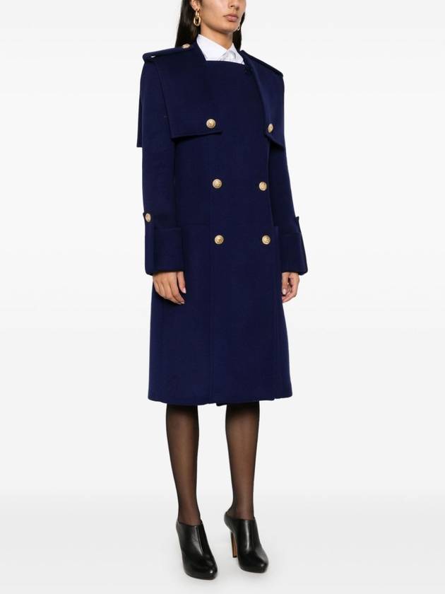 Balmain Coats Blue - BALMAIN - BALAAN 3