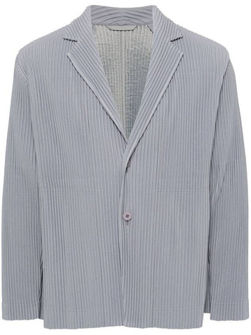 HOMME PLISSE' ISSEY MIYAKE Jackets Grey - ISSEY MIYAKE - BALAAN 1