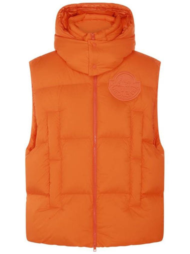 Apus Padded Vest Orange - MONCLER - BALAAN 1