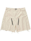 WIDE SHORTS PANTS WHITE - LIBERE - BALAAN 1