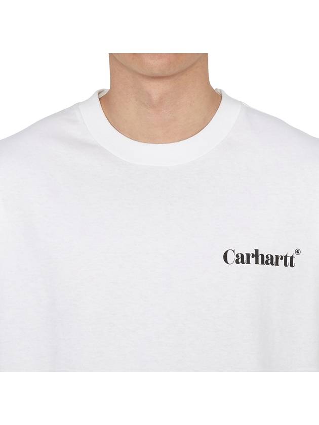 Fold Duck Short Sleeve T-Shirt White - CARHARTT WIP - BALAAN 6