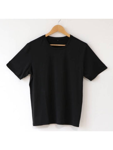 SPGRBOSN Functional Round Short Sleeve Tee Black - SUPENER - BALAAN 1