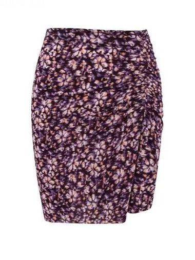 ANGELICA floral ruched skirt 271090 - ISABEL MARANT ETOILE - BALAAN 1