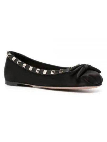 Rockstud Ballerina Black - VALENTINO - BALAAN 2