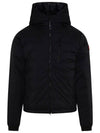 Lodge Down Hooded Padding Jacket Black - CANADA GOOSE - BALAAN 1