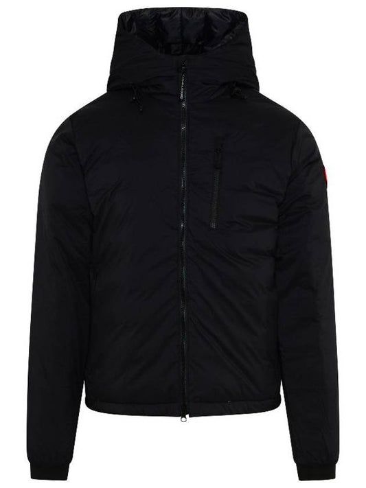 Lodge Down Hooded Padding Jacket Black - CANADA GOOSE - BALAAN 1