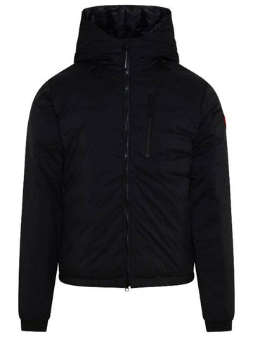 Lodge Down Hooded Padded Jacket Black - CANADA GOOSE - BALAAN 1