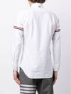 Armband Oxford Long Sleeve Shirt White - THOM BROWNE - BALAAN 5