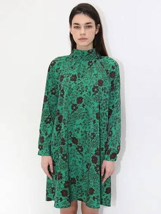 Turtleneck Flower Green Op - DAMAGE MNEMONIC - BALAAN 2