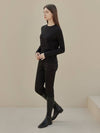 Es Slim Cut Leggings Black - ARIFF - BALAAN 3