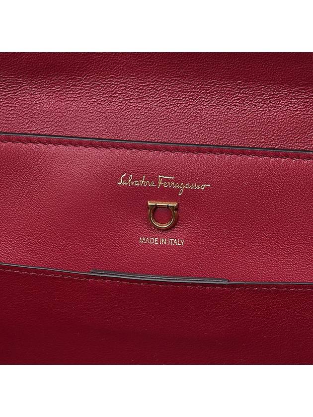 Trifolio Swing Tote Bag Red - SALVATORE FERRAGAMO - BALAAN 11