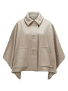 Vanadio Cashmere Cape Ivory - MAX MARA - BALAAN 2