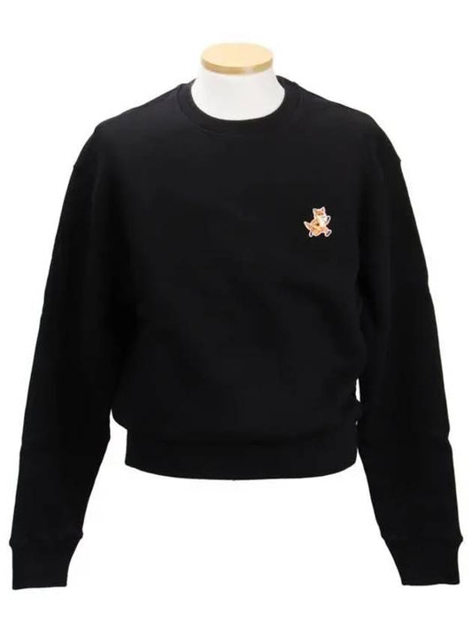 Fox Cotton Sweatshirt Black - MAISON KITSUNE - BALAAN 2