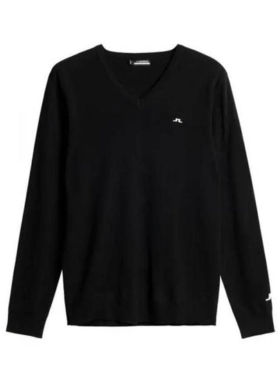 Men's Lymann Knit Sweater Black - J.LINDEBERG - BALAAN 2