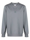 Metropolis Series Stretch Fleece Logo Sweatshirt Grey - CP COMPANY - BALAAN 2