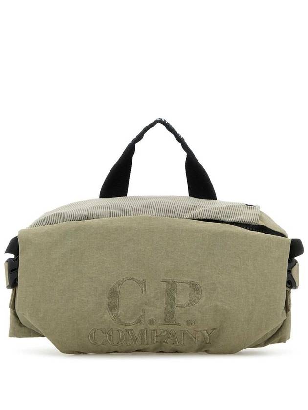 Plain Paper Touch Logo Waist Belt Bag Beige - CP COMPANY - BALAAN 2