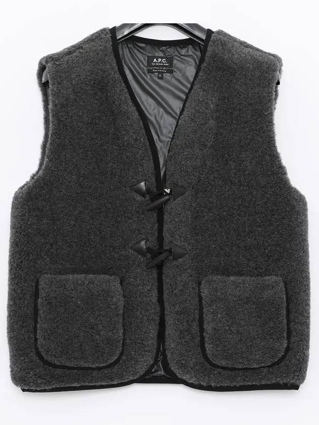 Jules Jacket Vest Heather Grey - A.P.C. - BALAAN 2