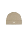 Triomphe Logo Beanie Beige - CELINE - BALAAN 2