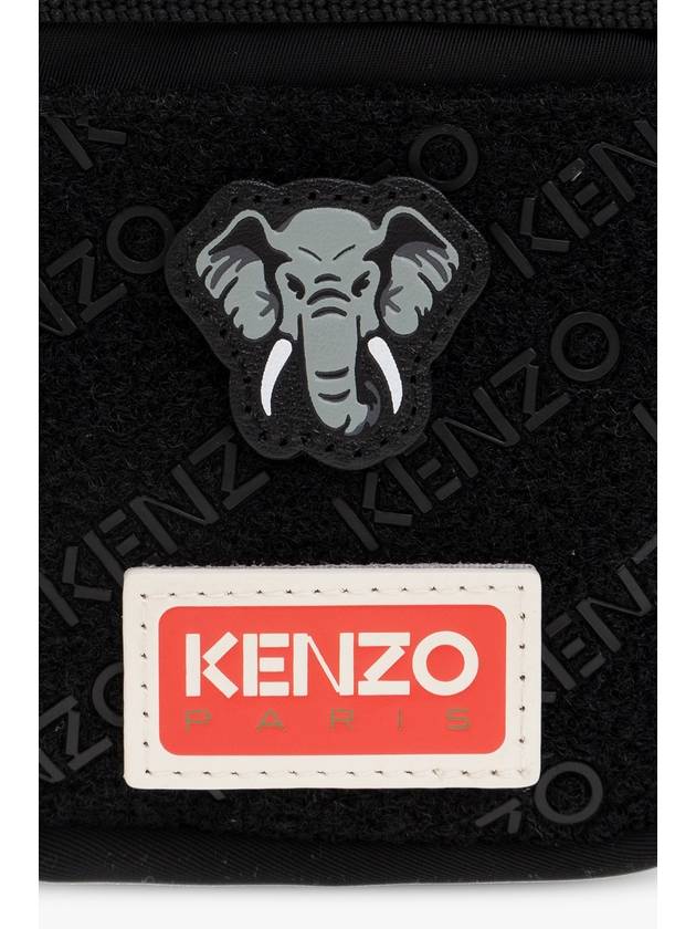 Lanyard Phone Case Black - KENZO - BALAAN 7